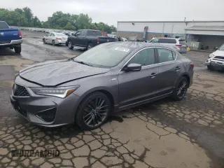 2021 Acura ILX Premium with VIN 19UDE2F81MA006340, listed as a Copart auction lot 60345715 with 106,799 mi miles and Salvage title. Bid and sale history available at DreamBid. Image 1.