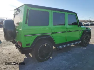 2018 Mercedes-Benz G-Class AMG G 63 with VIN WDCYC7DH5JX293111, listed as a Copart auction lot 42113955 with 60,418 mi miles and Salvage Title. Bid and sale history available at carsss.com. Image 3.