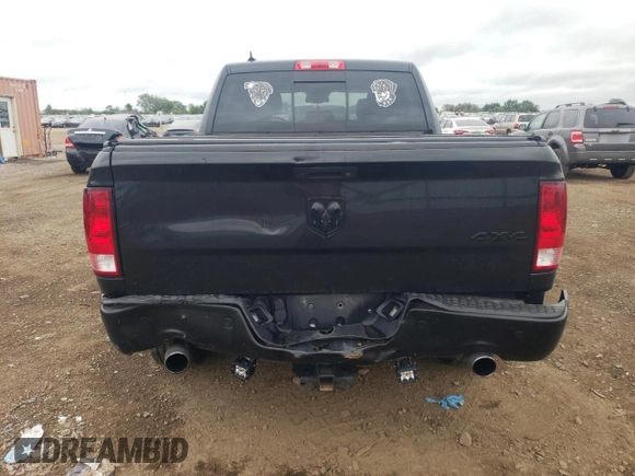 2018 Ram 1500 Big Horn with VIN 1C6RR7LM6JS282808, listed as a Copart auction lot 65114874 with 140,059 mi miles and Salvage Title. Bid and sale history available at carsss.com. Image 6.