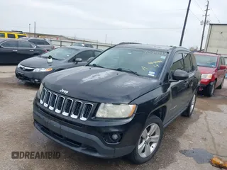 2012 Jeep Compass Sport with VIN 1C4NJCBBXCD657291, listed as a IAAI auction lot 41550847 with 165,301 mi miles. Bid and sale history available at carsss.com. Image 2.