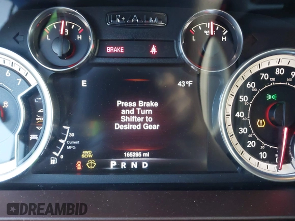 2013 Ram 1500 Outdoorsman with VIN 1C6RR7LT9DS626255, listed as a IAAI auction lot 41392530 with 165,295 mi miles. Bid and sale history available at carsss.com. Image 16.