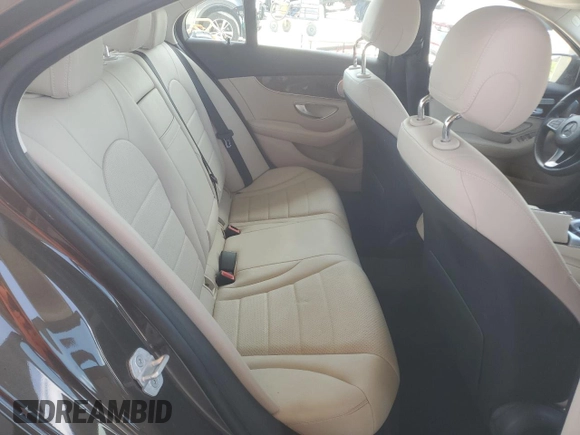 2016 Mercedes-Benz C 300 Luxury with VIN WDDWF4KBXGR139241, listed as a Copart auction lot 58782885 with Not provided miles and Salvage title. Bid and sale history available at DreamBid. Image 10.