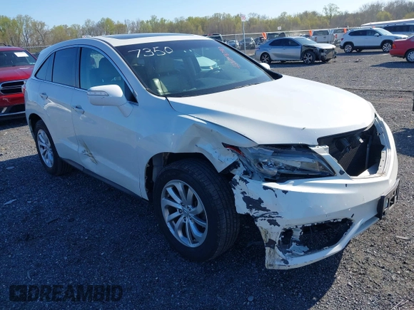2016 Acura RDX with VIN 5J8TB4H37GL027350, listed as a IAAI auction lot 42059090 with 99,636 mi miles and . Bid and sale history available at DreamBid. Image 1.