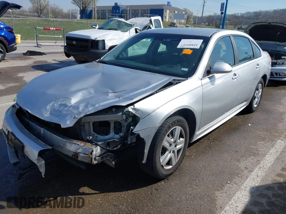 2010 Chevrolet Impala LS with VIN 2G1WA5EK4A1161609, listed as a IAAI auction lot 41889517 with 124,484 mi miles and . Bid and sale history available at DreamBid. Image 18.