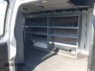 2018 Chevrolet Express Cargo Van with VIN 1GCWGAFP0J1182701, listed as a IAAI auction lot 42014825 with 206,702 mi miles. Bid and sale history available at carsss.com. Image 8.