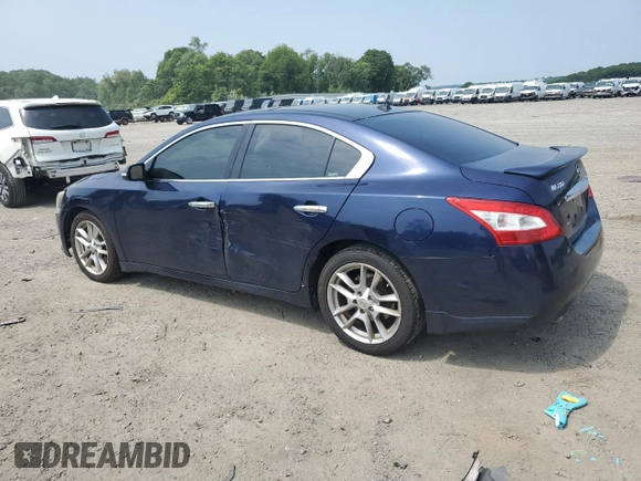 2009 Nissan Maxima SV z VIN 1N4AA51E79C827021, wystawiony jako Copart lot #59654455 z przebiegiem 119 899 mil mil oraz Czysty tytuł • Clean title. Historia ofert i sprzedaży dostępna na DreamBid. Obrazek 2.