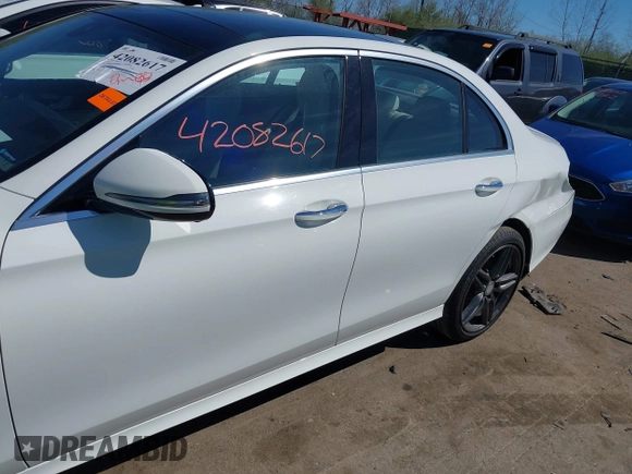 2017 Mercedes-Benz E 300 Luxury with VIN WDDZF4KBXHA102915, listed as a IAAI auction lot 42082617 with 66,641 mi miles and . Bid and sale history available at carsss.com. Image 14.