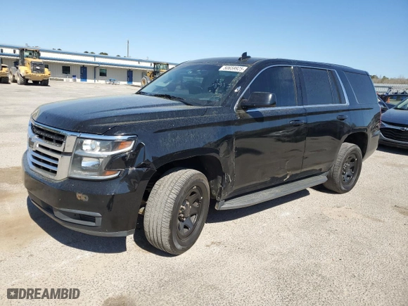 2019 Chevrolet Tahoe Commercial with VIN 1GNLCDEC4KR384210, listed as a Copart auction lot 50659925 with 164,267 mi miles and Clean Title. Bid and sale history available at carsss.com. Image 1.