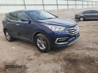 2017 Hyundai Santa Fe 2.4L with VIN 5XYZTDLB0HG452619, listed as a Copart auction lot 60617725 with 100,545 mi miles and Salvage title. Bid and sale history available at DreamBid. Image 4.