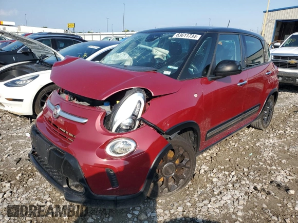 2015 FIAT 500L Urbana Trekking z VIN ZFBCFADHXFZ036870, wystawiony jako Copart lot #79471194 z przebiegiem 89 905 mil mil oraz Nie do naprawy • Non repairable. Historia ofert i sprzedaży dostępna na DreamBid. Obrazek 1.
