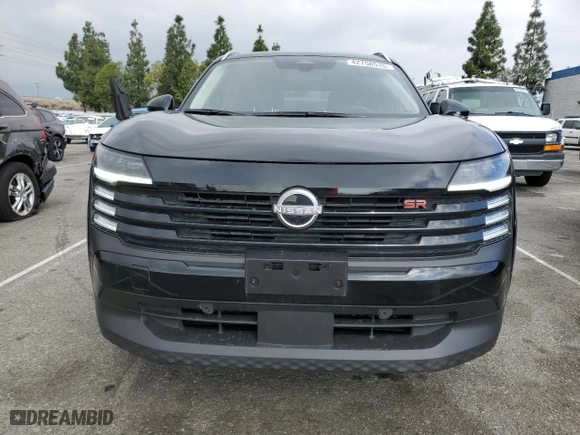 2025 Nissan Kicks SR with VIN 3N8AP6DAXSL335220, listed as a Copart auction lot 42758515 with 13,376 mi miles and Salvage Title. Bid and sale history available at carsss.com. Image 5.