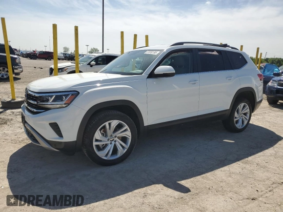 2023 Volkswagen Atlas SE с VIN 1V2HR2CA6PC534636, выставлен на аукционе Copart как лот 57230195 с пробегом 21 961 миль миль и Списание • Salvage title. История ставок и продаж доступна на DreamBid. Изображение 1.