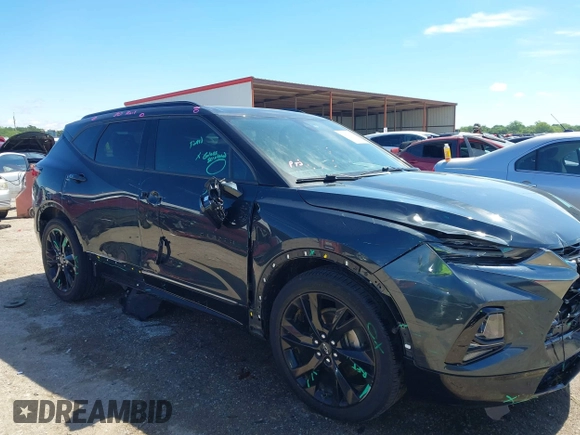 2019 Chevrolet Blazer RS with VIN 3GNKBJRS3KS623175, listed as a IAAI auction lot 42211655 with 85,266 mi miles and . Bid and sale history available at DreamBid. Image 1.