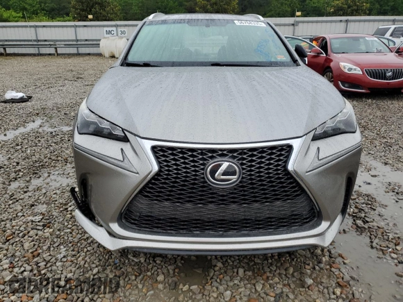 2016 Lexus NX 200t with VIN JTJYARBZXG2026374, listed as a Copart auction lot 56768335 with 122,379 mi miles and Salvage title. Bid and sale history available at DreamBid. Image 5.