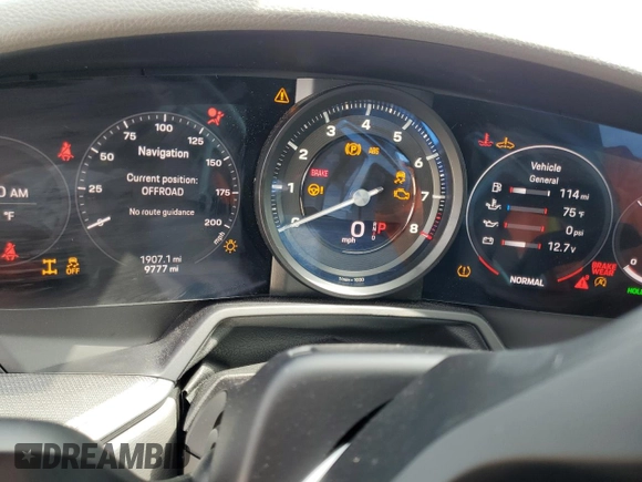 2020 Porsche 911 Carrera S with VIN WP0AB2A98LS226271, listed as a Copart auction lot 52161985 with 0 mi miles and Salvage Title. Bid and sale history available at carsss.com. Image 9.