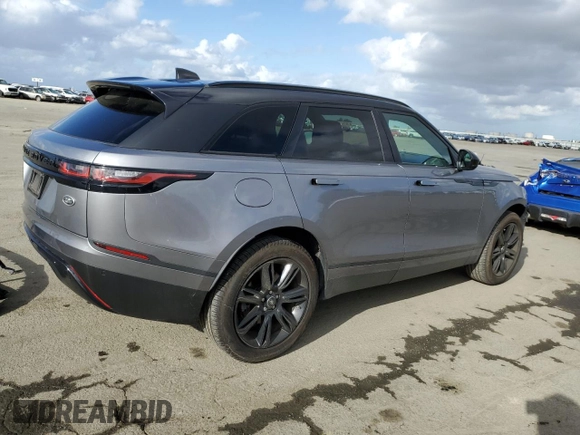 2020 Land Rover Range Rover Velar S with VIN SALYB2FV0LA243665, listed as a Copart auction lot 50787645 with 49,127 mi miles and Salvage title. Bid and sale history available at DreamBid. Image 3.