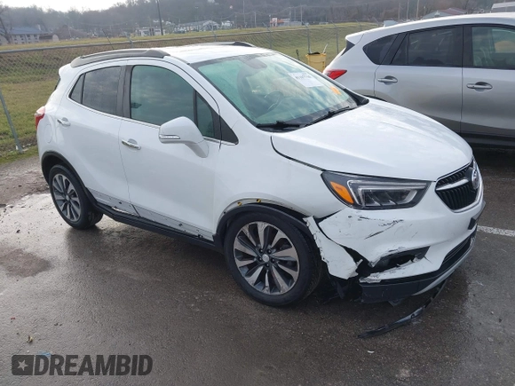 2019 Buick Encore Essence with VIN KL4CJCSM0KB774925, listed as a IAAI auction lot 41167710 with 95,667 mi miles. Bid and sale history available at carsss.com. Image 1.