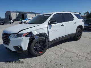2021 Chevrolet Traverse Premier with VIN 1GNERKKW4MJ219804, listed as a Copart auction lot 49444825 with 73,763 mi miles and Salvage title. Bid and sale history available at DreamBid. Image 1.