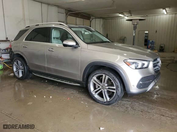 2020 Mercedes-Benz GLE with VIN 4JGFB4KB3LA201704, listed as a Copart auction lot 49416015 with NaN miles and Salvage Title. Bid and sale history available at carsss.com. Image 4.