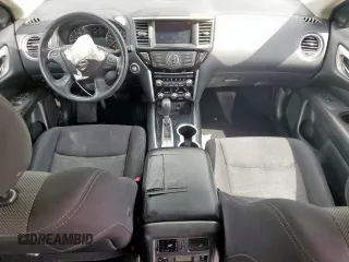 2019 Nissan Pathfinder SV with VIN 5N1DR2MN4KC619822, listed as a Copart auction lot 61045755 with 76,405 mi miles and Salvage title. Bid and sale history available at DreamBid. Image 8.