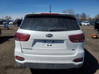 2020 Kia Sorento LX with VIN 5XYPGDA38LG646976, listed as a Copart auction lot 49665045 with 153,502 mi miles and Salvage Title. Bid and sale history available at carsss.com. Image 6.