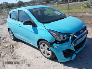 2022 Chevrolet Spark LS with VIN KL8CB6SAXNC014809, listed as a IAAI auction lot 41241315 with 26,209 mi miles and . Bid and sale history available at DreamBid. Image 1.