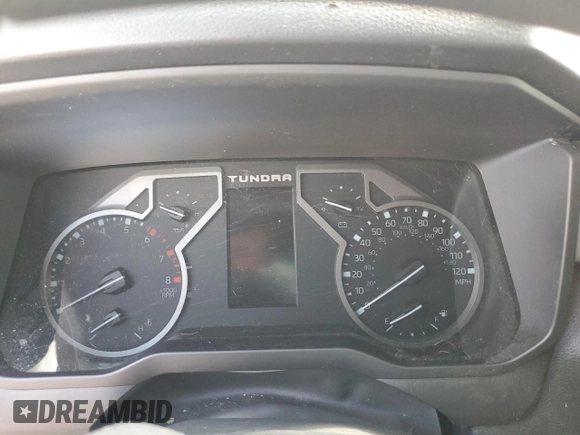 2022 Toyota Tundra 2WD SR5 with VIN 5TFLA5ABXNX012503, listed as a Copart auction lot 75023634 with 48,510 mi miles and Salvage Title. Bid and sale history available at carsss.com. Image 9.