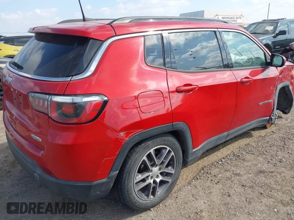 2020 Jeep Compass Latitude with VIN 3C4NJCBBXLT150756, listed as a IAAI auction lot 41483656 with Not Provided miles and . Bid and sale history available at carsss.com. Image 4.