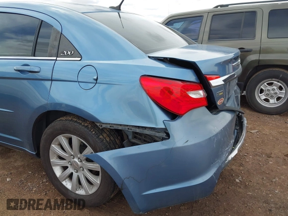 2011 Chrysler 200 Touring with VIN 1C3BC1FG7BN538909, listed as a IAAI auction lot 41807417 with 164,246 mi miles and . Bid and sale history available at DreamBid. Image 13.