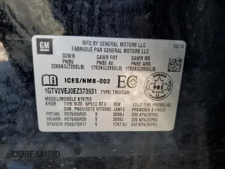 2014 GMC Sierra 1500 SLT with VIN 1GTV2VEJ0EZ373931, listed as a Copart auction lot 47029574 with 229,259 mi miles and Salvage Title. Bid and sale history available at carsss.com. Image 14.