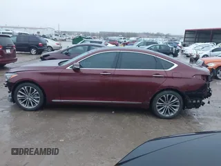 2015 Hyundai Genesis 3.8L with VIN KMHGN4JE5FU028777, listed as a IAAI auction lot 41222805 with 58,104 mi miles. Bid and sale history available at carsss.com. Image 15.