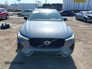 2023 Volvo XC60 Plus Dark Theme with VIN YV4L12RW8P1290213, listed as a IAAI auction lot 41975816 with 7,922 mi miles. Bid and sale history available at carsss.com. Image 12.