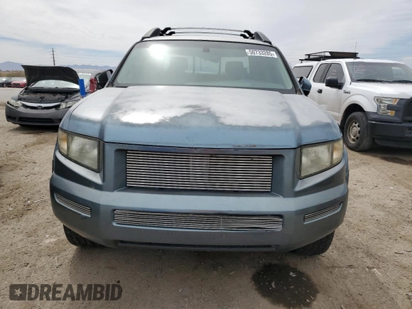 2006 Honda Ridgeline RTL with VIN 2HJYK16556H524959, listed as a Copart auction lot 50733285 with 134,389 mi miles and Salvage Title. Bid and sale history available at carsss.com. Image 5.