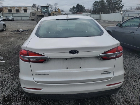 2019 Ford Fusion Hybrid SEL with VIN 3FA6P0MU2KR279477, listed as a Copart auction lot 40099893 with 0 mi miles. Bid and sale history available at carsss.com. Image 6.