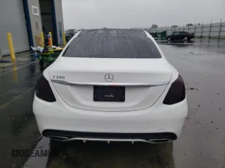 2017 Mercedes-Benz C 300 with VIN 55SWF4JB2HU234300, listed as a Copart auction lot 49301735 with 56,919 mi miles and Salvage Title. Bid and sale history available at DreamBid. Image 6.