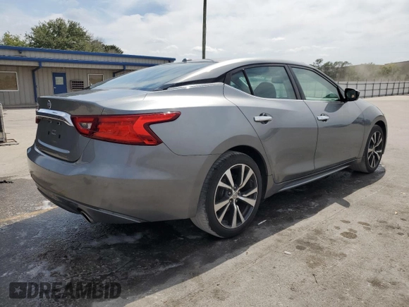 2016 Nissan Maxima SV with VIN 1N4AA6AP8GC401147, listed as a Copart auction lot 54202185 with 76,514 mi miles and Salvage Title. Bid and sale history available at DreamBid. Image 3.