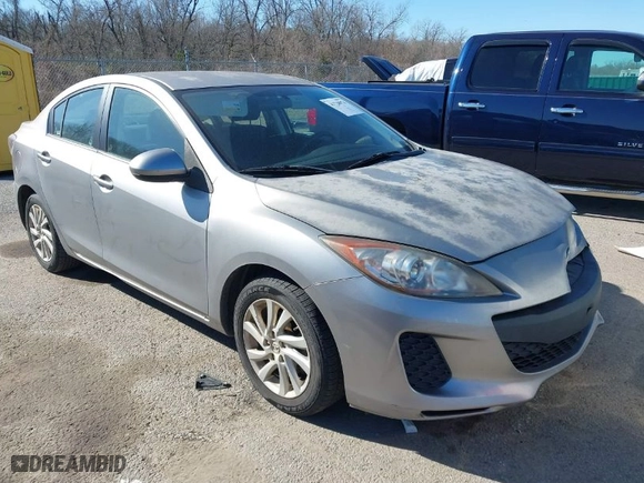 2012 Mazda Mazda3 i Touring with VIN JM1BL1VF1C1514215, listed as a IAAI auction lot 41728974 with 209,802 mi miles. Bid and sale history available at carsss.com. Image 1.