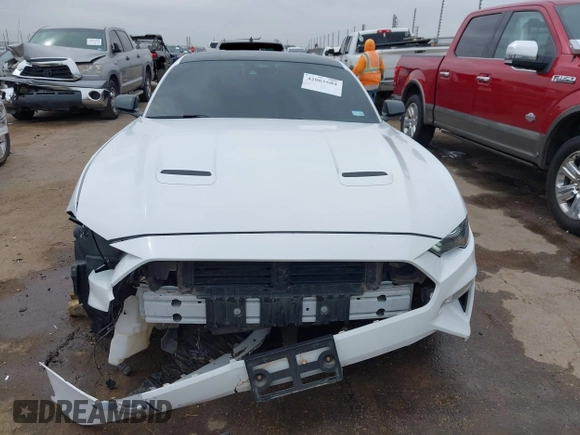 2022 Ford Mustang GT with VIN 1FA6P8CF8N5109343, listed as a IAAI auction lot 42061684 with 47,885 mi miles and . Bid and sale history available at DreamBid. Image 12.