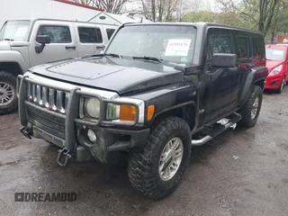 2006 Hummer H3 with VIN 5GTDN136368154620, listed as a IAAI auction lot 41955170 with 159,077 mi miles. Bid and sale history available at carsss.com. Image 2.