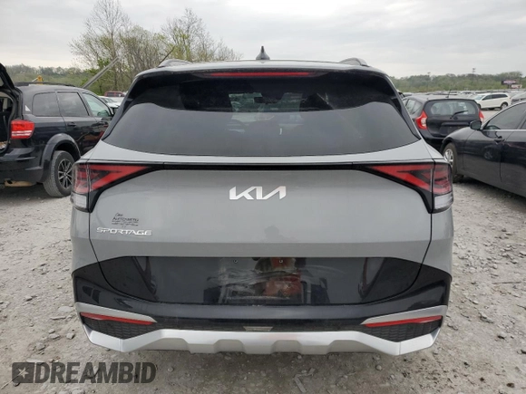 2025 Kia Sportage SX-Prestige z VIN 5XYK53DF3SG235550, wystawiony jako Copart lot #53530175 z przebiegiem 7 906 mil mil oraz Szkoda całkowita • Salvage title. Historia ofert i sprzedaży dostępna na DreamBid. Obrazek 6.