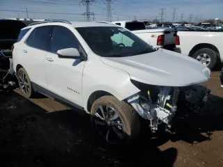 2022 Chevrolet Equinox Premier with VIN 3GNAXNEV7NS225086, listed as a Copart auction lot 48497295 with 15,762 mi miles and Salvage Title. Bid and sale history available at carsss.com. Image 4.