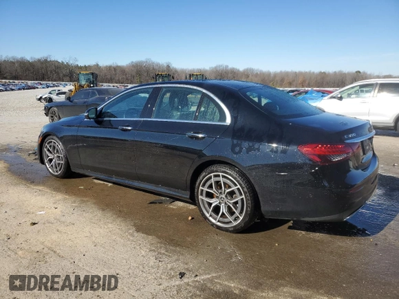 2021 Mercedes-Benz E-Class E 350 with VIN W1KZF8DB3MA873277, listed as a Copart auction lot 41870425 with 47,915 mi miles and Salvage Title. Bid and sale history available at carsss.com. Image 2.