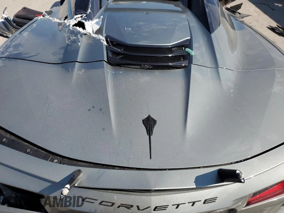 2023 Chevrolet Corvette 2LT with VIN 1G1YB3D46P5138627, listed as a Copart auction lot 70691464 with 0 mi miles and Salvage Title. Bid and sale history available at carsss.com. Image 11.