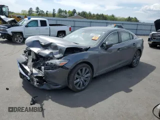 2021 Mazda 6 Grand Touring with VIN JM1GL1TY5M1603698, listed as a Copart auction lot 55336034 with Not Provided miles and Salvage Title. Bid and sale history available at carsss.com. Image 1.