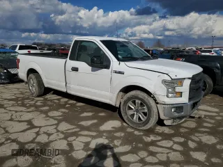 2016 Ford F-150 XL with VIN 1FTMF1C88GKD51213, listed as a Copart auction lot 47096795 with 136,705 mi miles and Salvage Title. Bid and sale history available at carsss.com. Image 4.