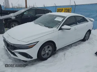 2024 Hyundai Elantra SE with VIN KMHLL4DG1RU764086, listed as a IAAI auction lot 41525779 with 4,261 mi miles and . Bid and sale history available at DreamBid. Image 2.