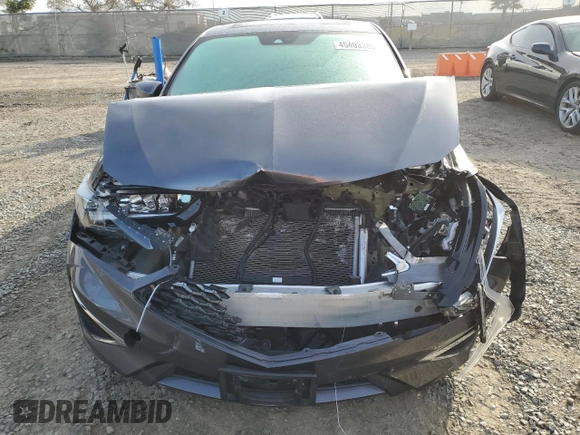 2020 Acura ILX w/Premium Pkg with VIN 19UDE2F79LA012764, listed as a Copart auction lot 45403385 with 28,512 mi miles and Salvage Title. Bid and sale history available at carsss.com. Image 5.