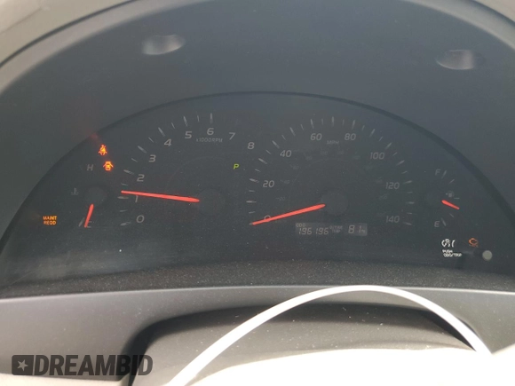 2007 Toyota Camry CE with VIN 4T1BE46K87U591879, listed as a Copart auction lot 55643635 with 196,196 mi miles and Clean Title. Bid and sale history available at DreamBid. Image 9.