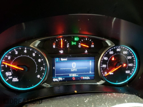 2023 Chevrolet Equinox LS z VIN 3GNAXSEG7PL174248, wystawiony jako Copart lot #50692335 z przebiegiem 51 303 mil mil oraz Szkoda całkowita • Salvage title. Historia ofert i sprzedaży dostępna na DreamBid. Obrazek 9.