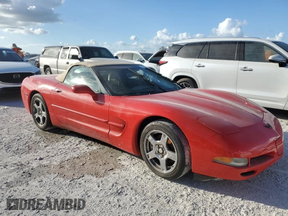 1998 Chevrolet Corvette with VIN 1G1YY32G5W5113566, listed as a Copart auction lot 76464194 with 0 mi miles and Salvage Title. Bid and sale history available at carsss.com. Image 4.